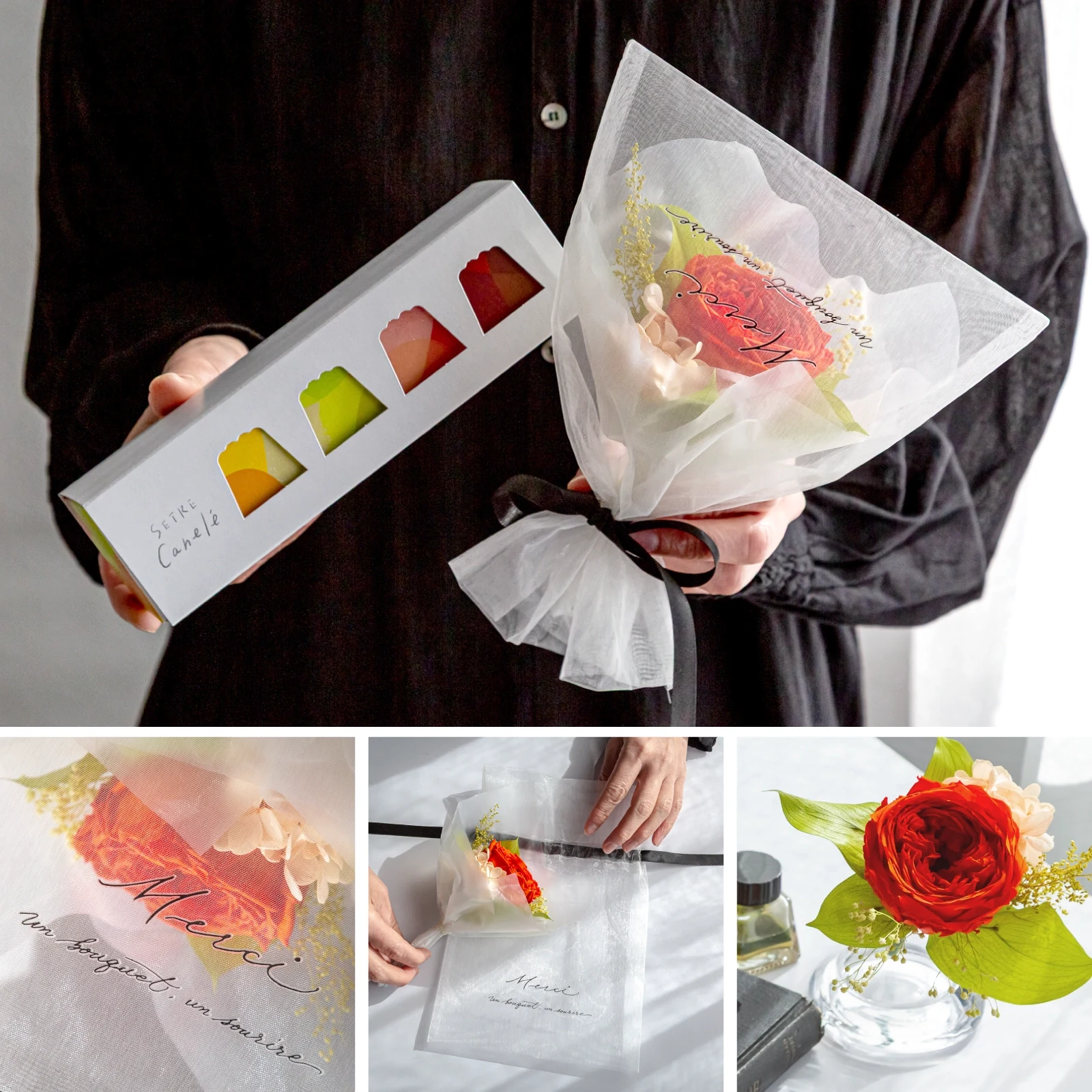 プリザーブドフラワーギフトセット